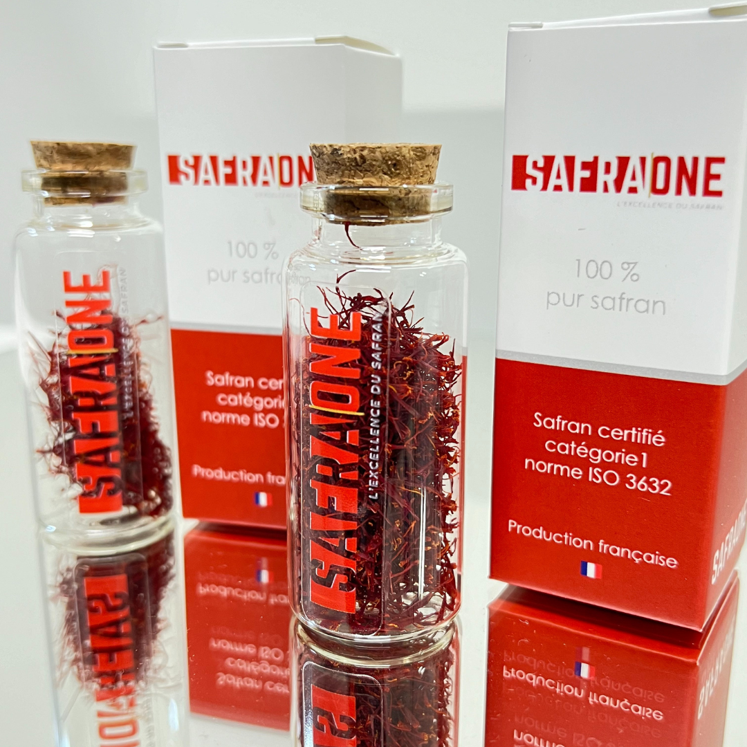 épice safran origine France - 2 fioles